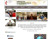 Tablet Screenshot of lp-umc.org